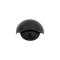 LED Außenwandlampe Schwarz Aluminium IP54 3000 K 18 cm
