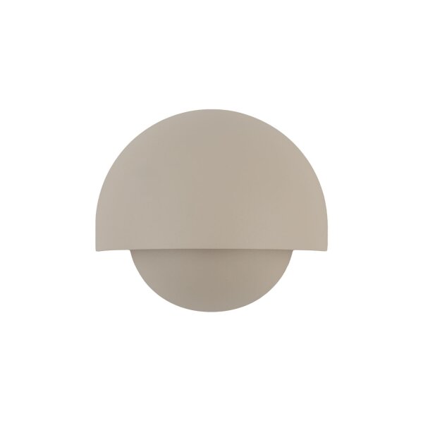 LED Wandleuchte Außen Beige Alu IP54 3000 K B:18 cm