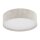 Deckenleuchte Stoff Beige E27 B:65 cm rund Modern