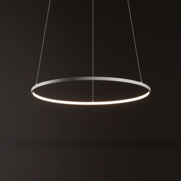 LED Pendelleuchte Weiß 3000 K rund L:60 cm Modern