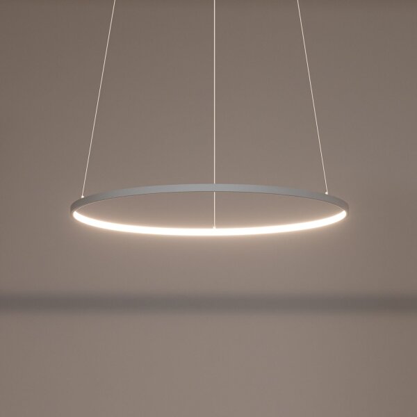 LED Pendelleuchte Weiß 3000 K rund L:60 cm Modern