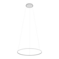 LED Pendelleuchte Weiß 3000 K rund L:60 cm Modern
