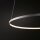 LED Pendelleuchte Weiß 3000 K rund L:60 cm Modern