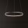 LED Pendelleuchte Weiß 3000 K rund L:60 cm Modern
