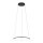 LED Pendelleuchte Stahl Schwarz 4000 K rund L:45 cm
