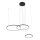 LED Pendelleuchte Schwarz Stahl 3000 K L:125 cm