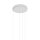 LED Hängeleuchte Weiß Stahl 3000 K L:60 cm Modern