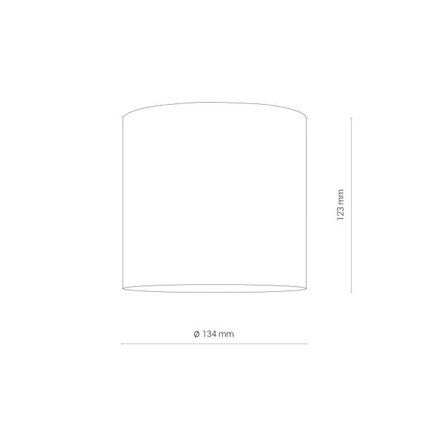 LED Deckenleuchte Weiß 4000 K B:13 cm rund Modern