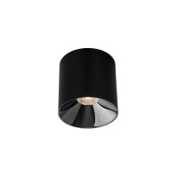 LED Deckenspot Schwarz 3000 K B:13 cm rund Modern