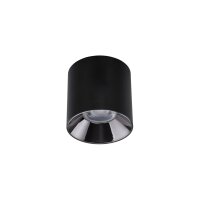 LED Deckenstrahler Schwarz 4000 K B:13 cm Modern
