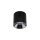 LED Aufbaustrahler Schwarz 3000 K B:13 cm Modern rund