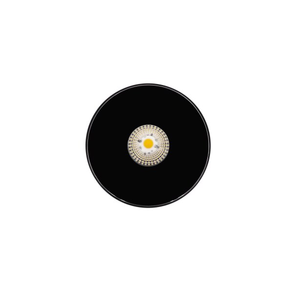 LED Deckenleuchte Schwarz 3000 K B:16 cm rund Modern