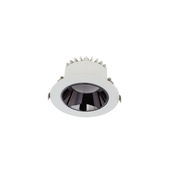 LED Einbauspot Weiß Chrom 4000 K B:12 cm akzentuiert