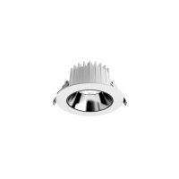 LED Einbauspot Weiß Chrom 4000 K B:12 cm akzentuiert