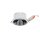 LED Einbaustrahler Weiß Chrom 4000 K rund B:22 cm