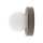 Wandlampe Keramik Braun Glas G9 B:22 cm blendarm Modern