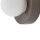 Wandlampe Keramik Braun Glas G9 B:16 cm blendarm