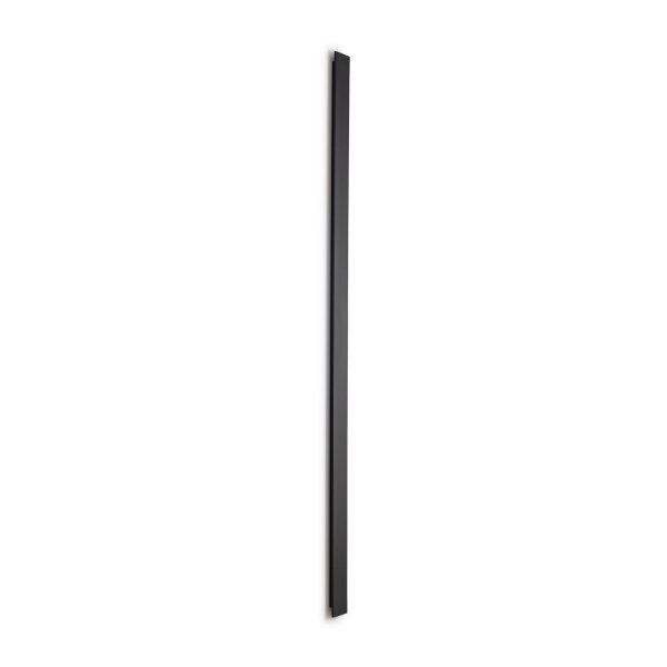 LED Wandleuchte Stahl Schwarz 3000 K H:160 cm indirekt