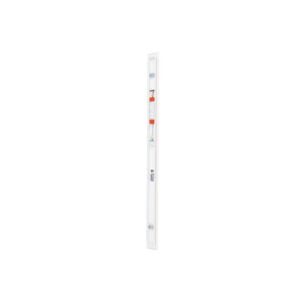 LED Wandlampe Stahl Weiß 3000 K H:118 cm indirekt