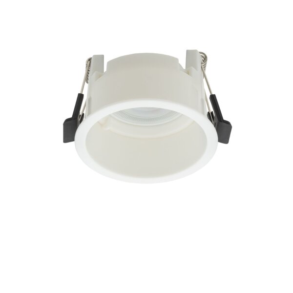 Einbauleuchte Weiß Modern GU10 B:7 cm rund wohnlich