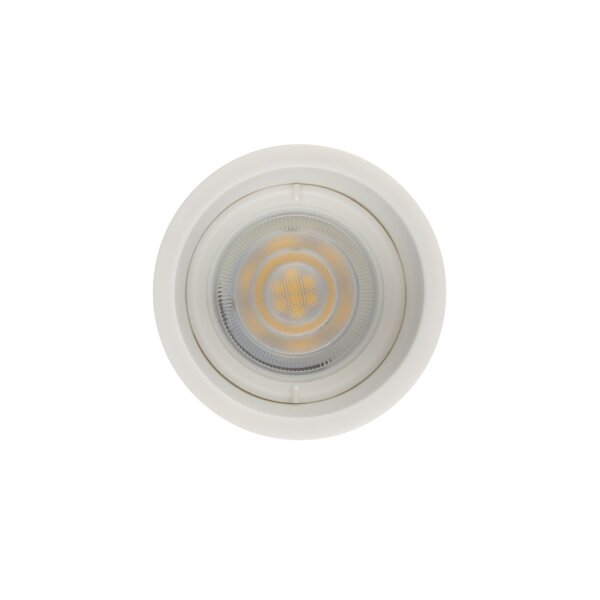 Einbauleuchte Weiß Modern GU10 B:7 cm rund wohnlich