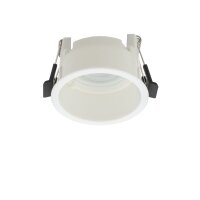 Einbauleuchte Weiß Modern GU10 B:7 cm rund wohnlich