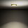 Elegante Einbaulampe Gold GU10 B:7 cm rund gemütlich