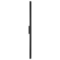 LED Wandleuchte Schwarz IP54 3000 K H:144 cm indirekt