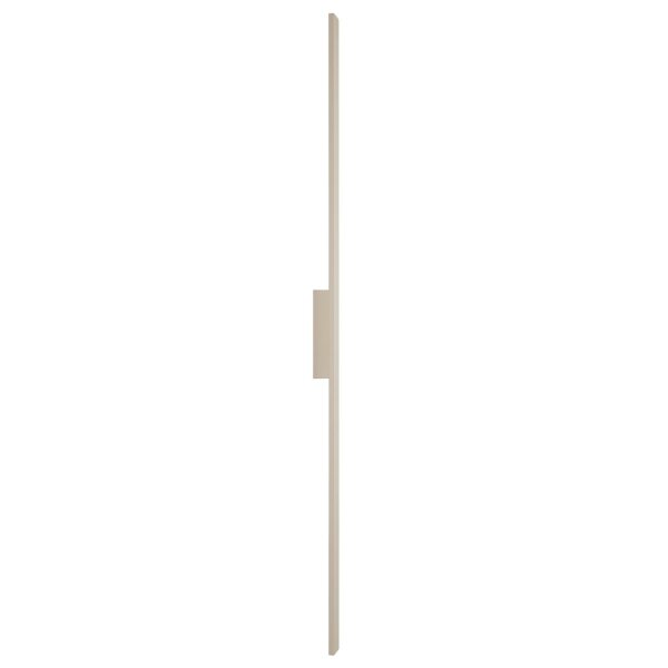 LED Außenwandleuchte Beige Alu IP54 3000 K H:144 cm