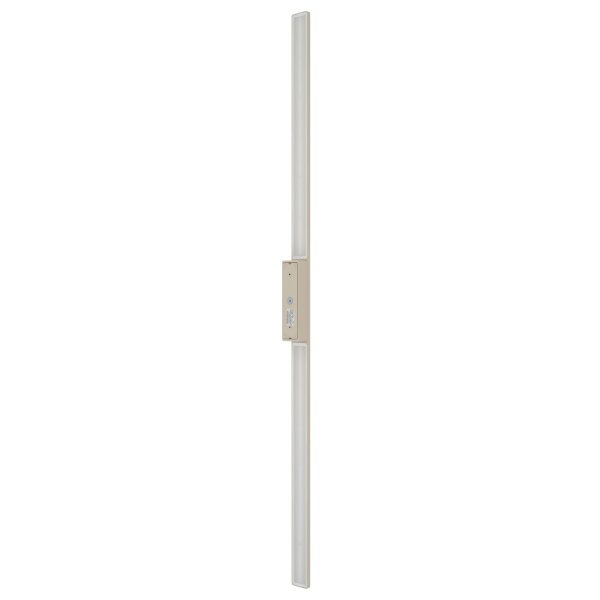 LED Außenwandleuchte Beige Alu IP54 3000 K H:144 cm