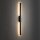 LED Außenlampe Schwarz Aluminium IP54 3000 K H:100 cm