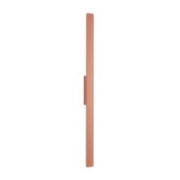 LED Wandlampe Au&szlig;en Terrakotta Alu IP54 3000 K H:100 cm