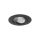 LED Einbauleuchte schwenkbar Schwarz 3000 K Ø9 cm