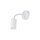 Wandspot verstellbar Weiß Stahl GU10 L:30 cm Schalter