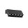 LED Wandstrahler Alu Schwarz 4000 K B:13 cm flexibel