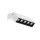 LED Wandlampe Aluminium Weiß 4000 K B:13 cm schwenkbar