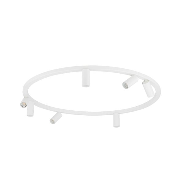 Deckenstrahler verstellbar Weiß GU10 B:93 cm Metall