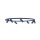 Deckenlampe Marineblau Metall GU10 B:93 cm schwenkbar