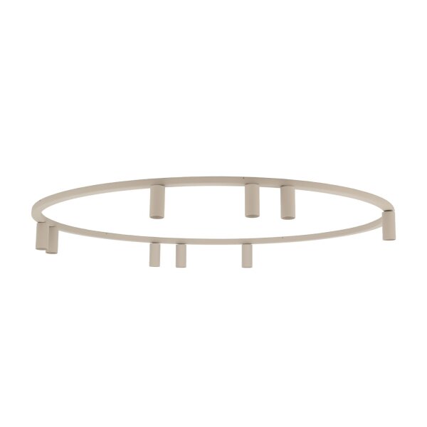 Deckenlampe Beige Metall GU10 B:130 cm flexibel Modern