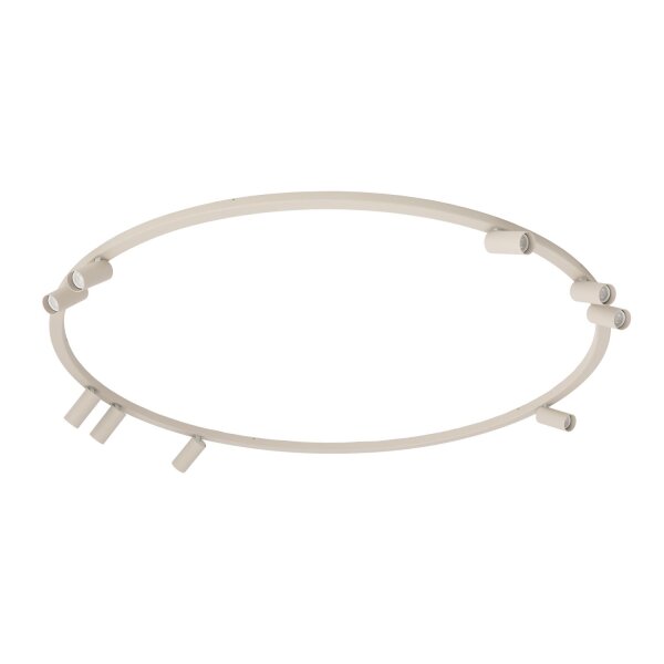 Deckenlampe Beige Metall GU10 B:130 cm flexibel Modern