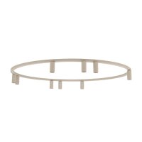 Deckenlampe Beige Metall GU10 B:130 cm flexibel Modern