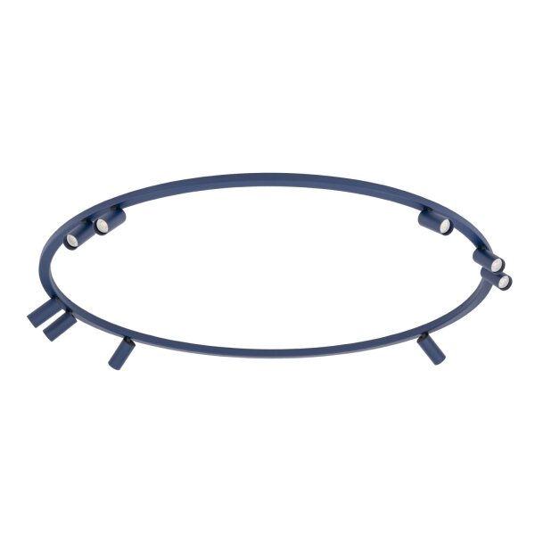 Deckenstrahler Metall Marineblau GU10 B:130 cm Modern