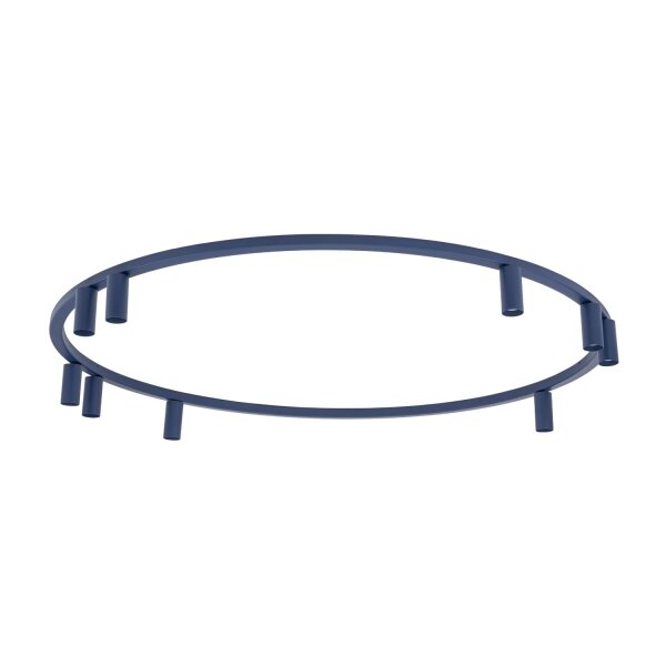Deckenstrahler Metall Marineblau GU10 B:130 cm Modern