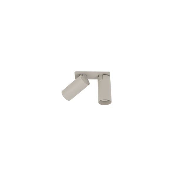 Einbaustrahler Stahl Seidengrau GU10 L:21 cm beweglich