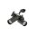 Einbauspot Stahl Umbra Grau flexibel GU10 L:21 cm