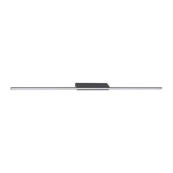 LED Deckenlampe Schwarz Alu 3000 K 110 cm lang Modern