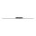LED Deckenlampe Schwarz Alu 3000 K 110 cm lang Modern