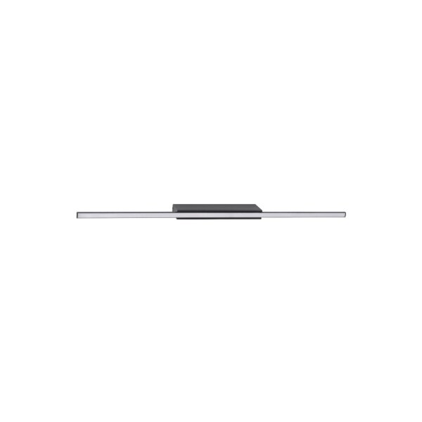 LED Deckenlampe Schwarz Alu 3000 K L:75 cm lang Modern