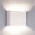 Wandlampe Weiß Stahl G9 B:25 cm Up Down indirekt rund