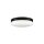 Deckenlampe Glas Schwarz Weiß E27 B:32 cm rund blendarm